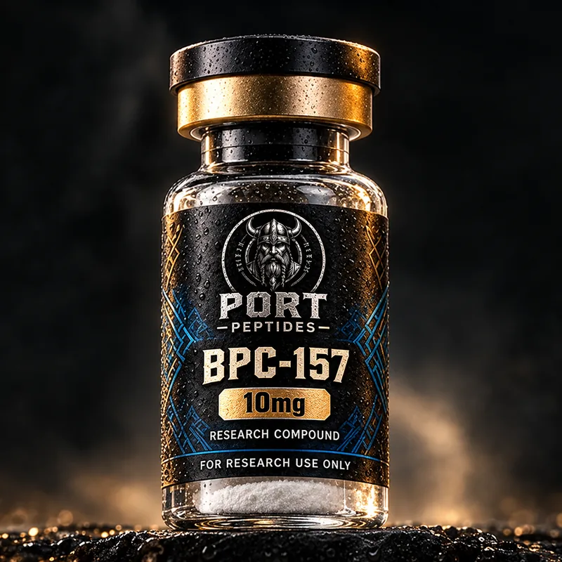 BPC-157 research peptide vial — Port Peptides