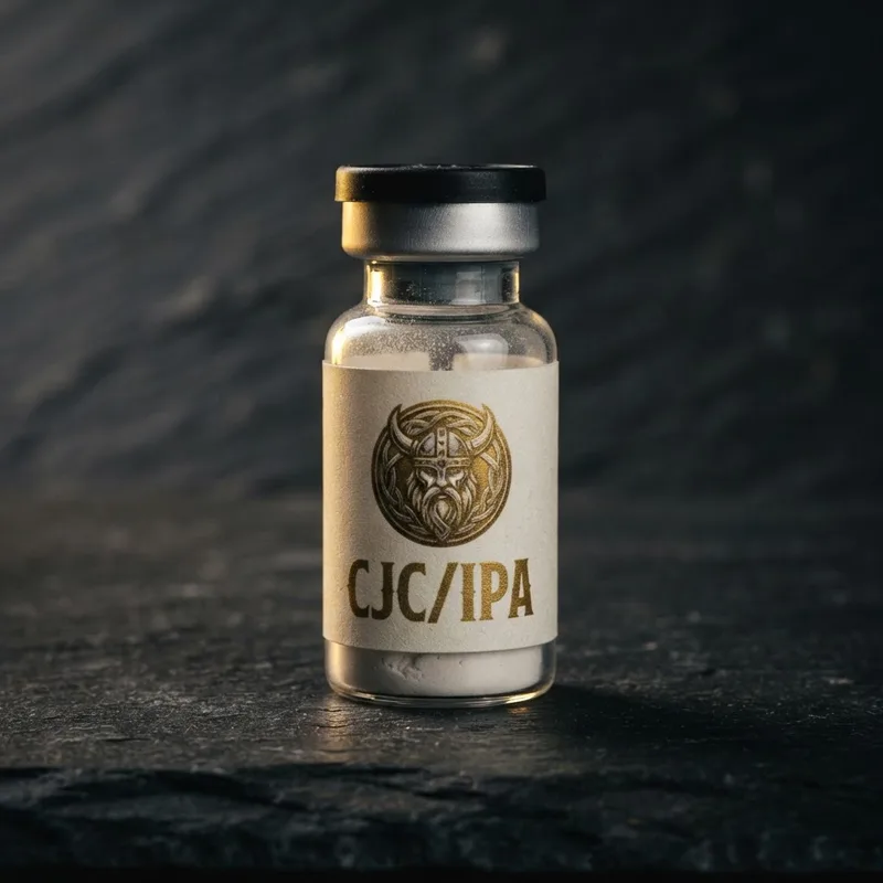 CJC-1295 / Ipamorelin Blend (No DAC) research peptide vial — Port Peptides