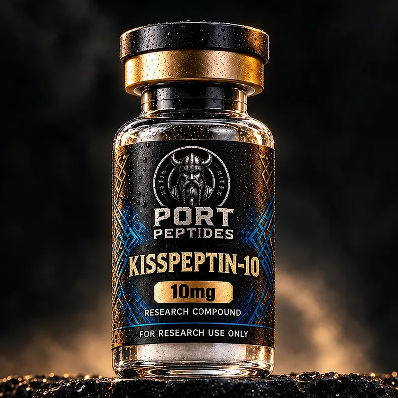 Kisspeptin-10 research peptide vial — Port Peptides