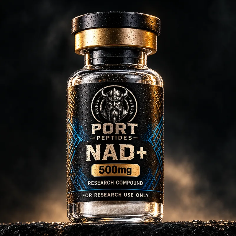 NAD+ research peptide vial — Port Peptides