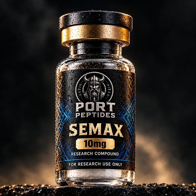 Semax research peptide vial — Port Peptides