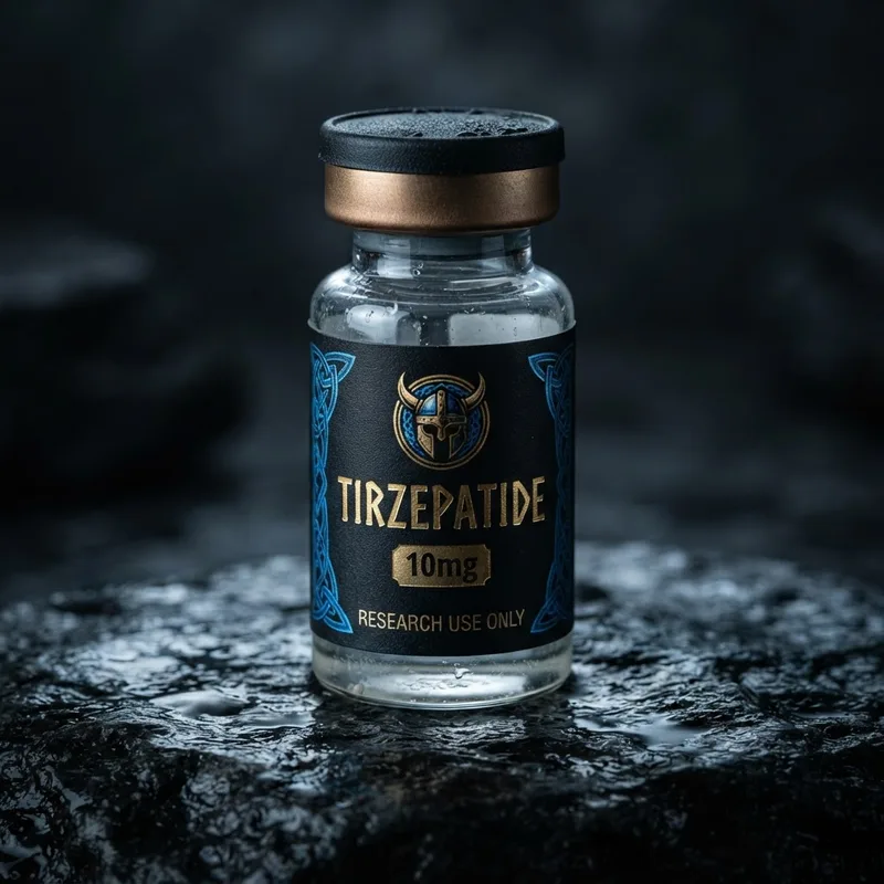 Tirzepatide research peptide vial — Port Peptides